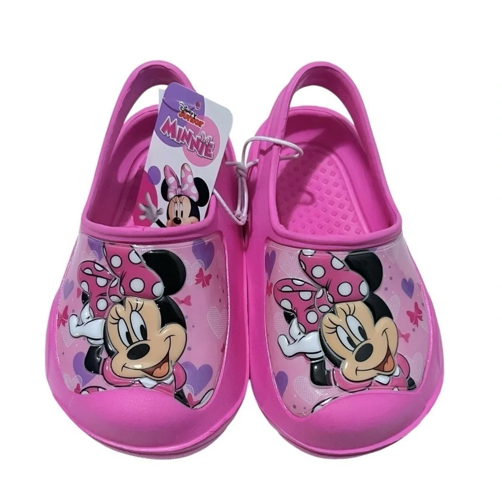 NEW Josmo Girls Clog Water Slides Minnie Mouse Slip On Clogs